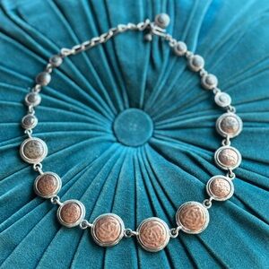 Liz Claiborne LCi Vintage two tone becklace